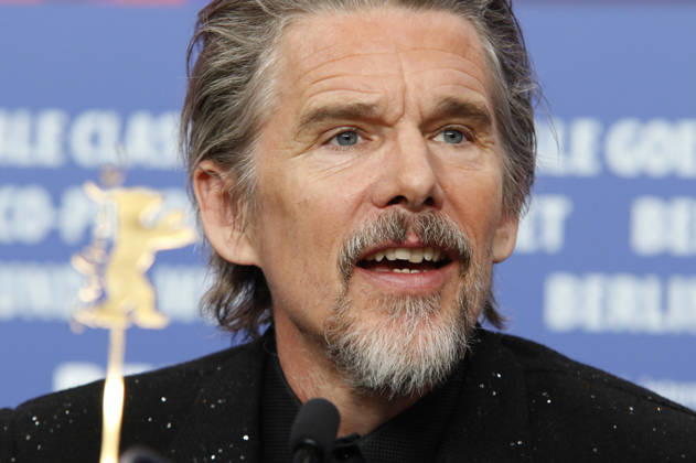 Ethan Hawke at the press conference for the feature film The Weight at the Berlinale 2026 76 Berlin International Film Festival at the Hotel Grand Hyatt Berlin, 17 02 2026 Foto:xC.xTamckex xFuturexImagex weight_6226