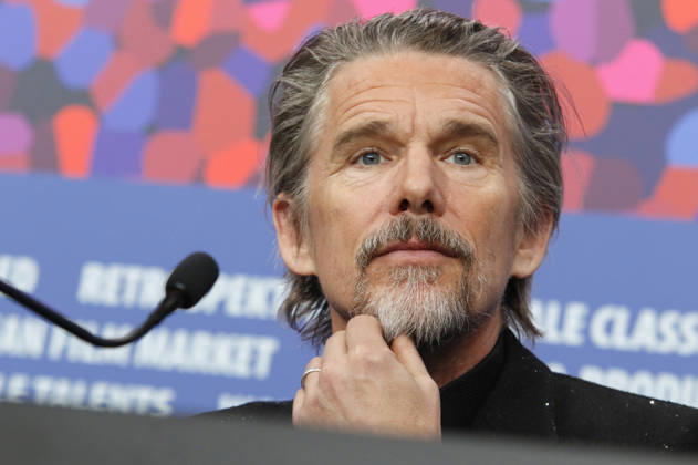 Ethan Hawke at the press conference for the feature film The Weight at the Berlinale 2026 76 Berlin International Film Festival at the Hotel Grand Hyatt Berlin, 17 02 2026 Foto:xC.xTamckex xFuturexImagex weight_6235