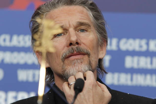 Ethan Hawke at the press conference for the feature film The Weight at the Berlinale 2026 76 Berlin International Film Festival at the Hotel Grand Hyatt Berlin, 17 02 2026 Foto:xC.xTamckex xFuturexImagex weight_6241
