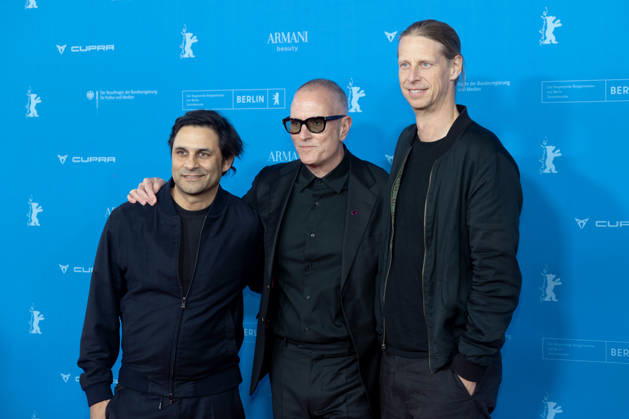 The Weight , Premiere at the Berlinale, Berlin, 17 02 2026 Maximilian Leo, Padraic McKinley and Jonas Katzenstein on the red carpet before the premiere of The Weight at the Berlinale at the Zoo Palast on 17 02 2026 The 76th Berlin International Film Festival takes place from February 12 to 22, 2026 Berlin Zoo Palast Copyright: xJensxFinkex