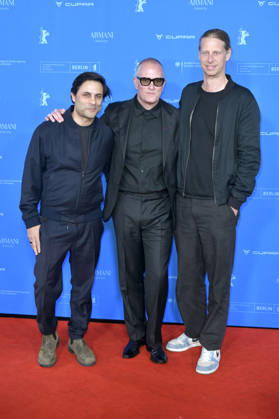 Maximilian Leo, Padraic McKinley and Jonas Katzenstein at the premiere of the feature film The Weight The Weight Gold Rush at the Berlinale 2026 76 Berlin International Film Festival at the Zoo Palast Berlin, 17 02 2026 Foto:xM.xBehrensx xFuturexImagex weight_6363