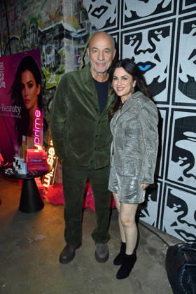 Heiner Lauterbach with his wife Viktoria Lauterbach at the Traumfabrik Babelsberg and Kreisfilm event at the 76th Berlin International Film Festival on 17 February 26