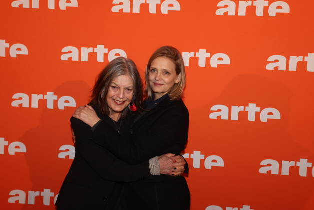 Angela Winkler and Laura Tonke at the ARTE reception as part of the Berlinale 2026 at the Akademie der Künste on Pariser Platz Berlin, 16 02 2026 Copyright: xRenexduxVinagex