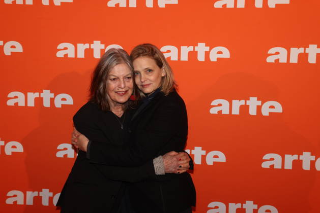 Angela Winkler and Laura Tonke at the ARTE reception as part of the Berlinale 2026 at the Akademie der Künste on Pariser Platz Berlin, 16 02 2026 Copyright: xRenexduxVinagex