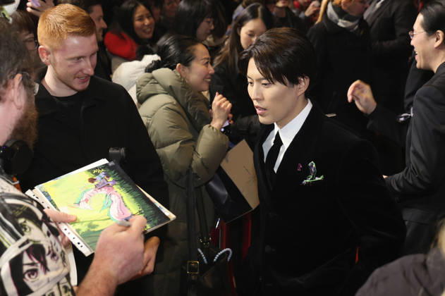 Miyu Irino at the premiere of the animated film A New Dawn Hana rokushÃ ga akeru hi ni at the Berlinale 2026 76 Berlin International Film Festival in the Berlinale Palast Berlin, 18 02 2026 Foto:xD.xBedrosianx xFuturexImagex dawn_6220