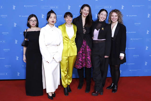 Purnima Grätz, Andrea Guo, Stefanie Ren, Elisa Hofmann, Mia Spengler and Antonia Bill at the premiere of the ARD series House of Yang at the Berlinale 2026 76 Berlin International Film Festival at the Zoo Palast Berlin, 19 02 2026 Foto:xC.xTamckex xFuturexImagex yang_6218