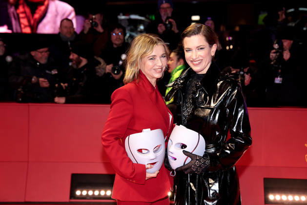 Tina Ruland and Isabell Horn at The Testament of Ann Lee film premiere as part of the 76th Berlinale International Film Festival on 19 02 2026 in Berlin The Testament of Ann Lee film premiere with Amanda Seyfried at the 76th Berlinale in Berlin