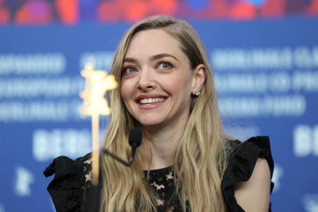 February 19, 2026, Berlin, Brandenburg, Germany: Actress AMANDA SEYFRIED answering to journalists questions during the The Testament of Ann Lee film press conference. The 76 Berlinale Film Festival is taking place in Berlin from February 12 to 22, 2026. Berlin Germany  - ZUMAt227 20260219_zip_t227_008 Copyright: xMarinaxTakimotox
