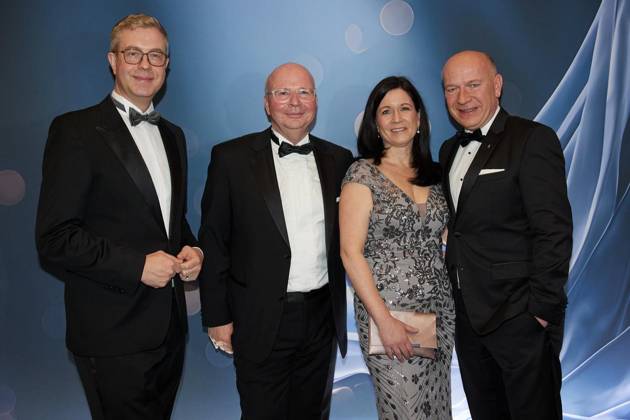 Business Ball 2026 FOR EDITORIAL PURPOSES ONLY EDITORIAL USE ONLY p Stefan Evers l r, CDU , Finance Senator, Oliver Voigt, VBKI President, Katharina Günther Wünsch CDU , Education Senator, and Kai Wegner CDU , Governing Mayor, come to the Business Ball 2026 at the Copyright: JoergxCarstensen doc84ocltwvmki9p1ah229f ,EDITORIAL USE ONLY Copyright: JoergxCarstensen