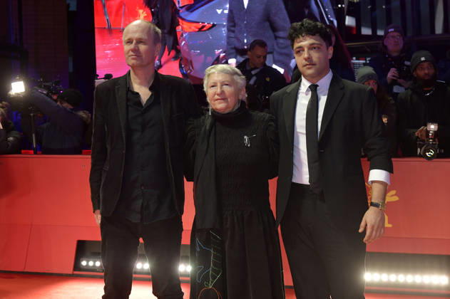 Stefan Grissemann, Gabriele Stötzer and Ameer Fakher Eldin at the Closing Ceremony with Award Ceremony at the Berlinale 2026 76 Berlin International Film Festival in the Berlinale Palast Berlin, 21 02 2026 Foto:xM.xBehrensx xFuturexImagex closing_6403