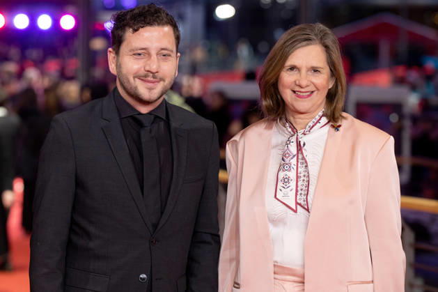 Award Ceremony, Berlinale Red Carpet, Berlin, 21 02 2026 Katrin Goering Eckardt, Felix Banaszak on the Red Carpet before the Closing Gala of the 76th Berlinale at the Theater am Potsdamer Platz Berlin on 21 02 2026 The 76th Berlin International Film Festival takes place from 12 to 22 February 2026 Berlin Theater am Potsdamer Platz Copyright: xJensxFinkex