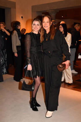 Doreen Dietel and her cousin Christina at the Best Brands Awards gala on 25 February 2026 at the Hotel Bayerischer Hof in Munich Best Brands Awards ceremony 2026 in Munich
