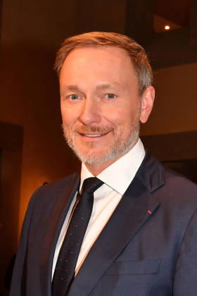 Christian Lindner at the Best Brands Awards gala on 25 February 2026 at the Hotel Bayerischer Hof in Munich Best Brands Awards ceremony 2026 in Munich