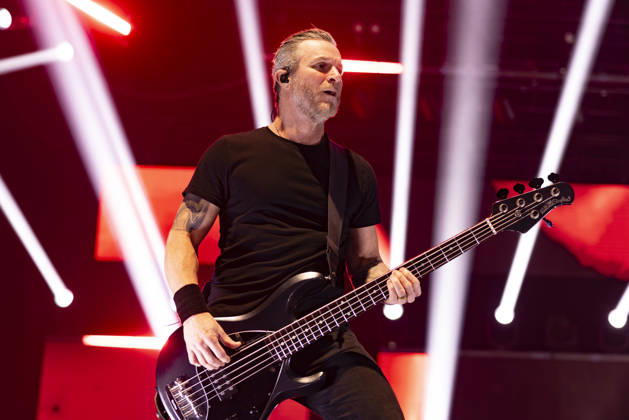 Alter Bridge perform at AO Arena Brian Marshall of Alter Bridge performs at AO Arena, Manchester, England, 26th February 2026. Editorial use only, Credit:Mike Gray Avalon  Copyright: xMikexGrayx xAvalonx 1078559918