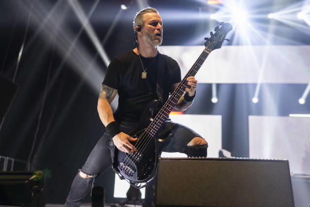 Alter Bridge perform at AO Arena Brian Marshall of Alter Bridge performs at AO Arena, Manchester, England, 26th February 2026. Editorial use only, Credit:Mike Gray Avalon  Copyright: xMikexGrayx xAvalonx 1078560174