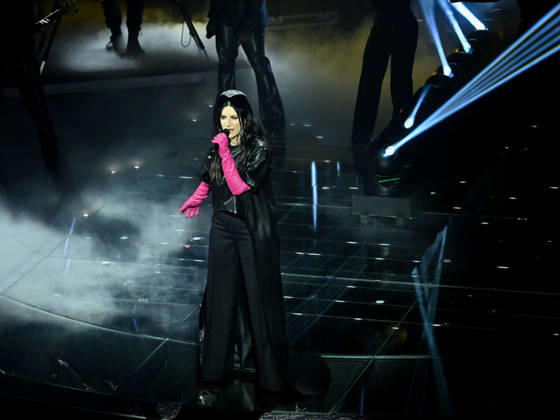 Sanremo, 76th Italian Song Festival. Fourth Night. Pictured: Laura Pausini Copyright: xMaurizioxD Avanzox xipa-agency.netx xPoolxSanremox02x IPA_Agency_IPA72117352