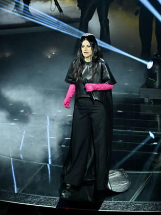 Sanremo, 76th Italian Song Festival. Fourth Night. Pictured: Laura Pausini Copyright: xMaurizioxD Avanzox xipa-agency.netx xPoolxSanremox02x IPA_Agency_IPA72117359