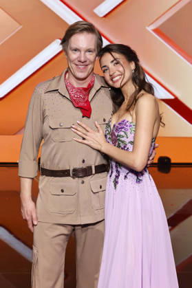 Dancer Ekaterina Leonova and actor Simon Gosejohann at the introductory show of the 19th season of the RTL dance show Lets Dance at the Coloneum Cologne, 27 02 2026 NRW Germany Copyright: xChristophxHardtx