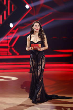 Presenter Victoria Swarovski at the introductory show of the 19th season of the RTL dance show Lets Dance at the Coloneum Cologne, 27 02 2026 NRW Germany Copyright: xChristophxHardtx