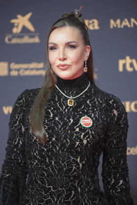 Red carpet of the Goya Awards 2026 Communicator and lawyer Inés Hernand poses on the red carpet of the 40th edition of the Goya Awards, at the Auditori del Centre de Convencions Internacionals, on February 28, 2026, in Barcelona, Cataluna Spain The awards are given annually by the Academy of Motion Picture Arts and Sciences of Spain AACCE with the aim of rewarding the best professionals in each of the various technical and creative specialties of Spanish cinema 28 FEBRUARY 2026 RED CARPET BARCELONA GOYA AWARDS CINEMA AWARDS Barcelona Catalunya Barcelona Catalunya Catalunya Spain  Copyright: xAlbertoxParedesx 7327799