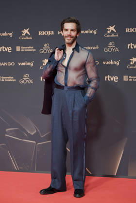 Red carpet of the Goya Awards 2026 Actor Marc Clotet poses on the red carpet of the 40th edition of the Goya Awards, at the Auditori del Centre de Convencions Internacionals, on February 28, 2026, in Barcelona, Cataluna Spain The awards are given annually by the Academy of Motion Picture Arts and Sciences of Spain AACCE with the aim of rewarding the best professionals in each of the various technical and creative specialties of Spanish cinema 28 FEBRUARY 2026 RED CARPET BARCELONA GOYA AWARDS CINEMA AWARDS Barcelona Catalunya Barcelona Catalunya Catalunya Spain  Copyright: xAlbertoxParedesx 7327831