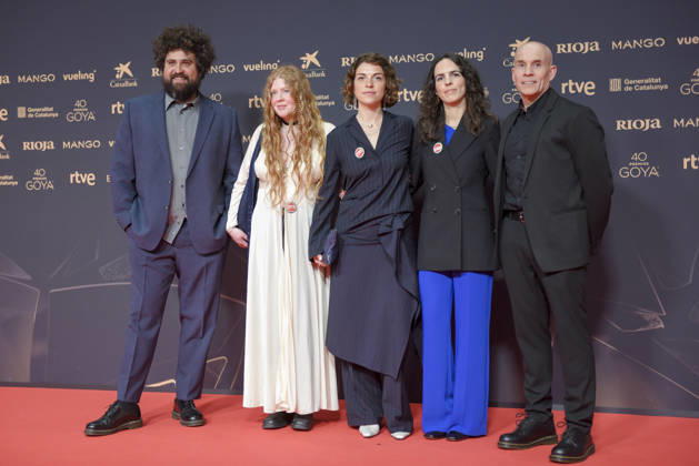 Red carpet of the Goya Awards 2026 The crew of the short film The Painter s Room poses on the red carpet of the 40th edition of the Goya Awards, at the Auditori del Centre de Convencions Internacionals, on February 28, 2026, in Barcelona, Cataluna Spain The awards are given annually by the Academy of Motion Picture Arts and Sciences of Spain AACCE with the aim of rewarding the best professionals in each of the various technical and creative specialties of Spanish cinema 28 FEBRUARY 2026 Barcelona, Cataluna Barcelona, Cataluna Espana  Copyright: xAlbertoxParedesx 7327915