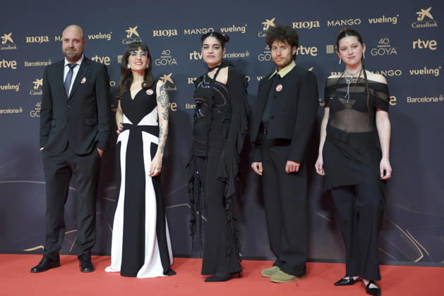Red carpet of the Goya Awards 2026 Members of the Rueda Film Academy Program pose on the red carpet of the 40th edition of the Goya Awards, at the Auditori del Centre de Convencions Internacionals, on February 28, 2026, in Barcelona, Cataluna Spain The awards are given annually by the Academia de las Artes y las Ciencias Cinematográficas de Espana AACCE with the aim of rewarding the best professionals in each of the different technical and creative specialties of Spanish cinema 28 FEBRUARY 2026 RED CARPET BARCELONA GOYA AWARDS CINEMA AWARDS Barcelona Catalunya Catalunya Catalunya Spain  Copyright: xAlbertoxParedesx 7327933