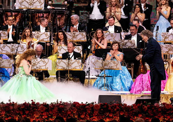 28 02 2026, xlakx, Entertainment, Andre Rieu Tour 2026 v l Andre Rieu on his tour of the Uber Arena Berlin Berlin Daniel Lakomski