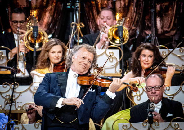 28 02 2026, xlakx, Entertainment, Andre Rieu Tour 2026 v l Andre Rieu on his tour of the Uber Arena Berlin Berlin Daniel Lakomski