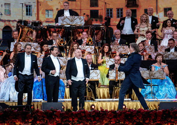 28 02 2026, xlakx, Entertainment, Andre Rieu Tour 2026 v l Andre Rieu on his tour of the Uber Arena Berlin Berlin Daniel Lakomski