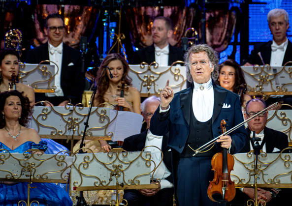 28 02 2026, xlakx, Entertainment, Andre Rieu Tour 2026 v l Andre Rieu on his tour of the Uber Arena Berlin Berlin Daniel Lakomski