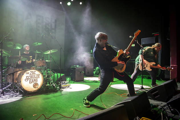 The Zac Schulze Gang at O2 Shepherds Bush Empire 28 02 2026 The Zac Schulze Gang perform at O2 Shepherds Bush Empire in London on 28th February 2026 supporting Samantha Fish. Zac Schulze - guitar, vocal Ant Greenwell - bass Ben Schulze - drummer, Credit:Zoran Veselinovic Avalon UK, London, O2 Shepherds Bush Empire  Copyright: xZoranxVeselinovicx xAvalonx 1079149350