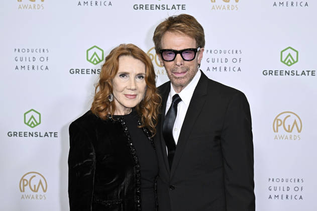 Jerry Bruckheimer with wife Linda Bruckheimer at the 37th Producers Guild Awards 2026 at the Fairmont Century Plaza Los Angeles Hotel, 28 02 2026 Foto:xD.xStarbuckx xFuturexImagex pga_6306
