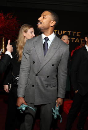 LOS ANGELES, CA - MARCH 1: Michael B. Jordan at the 2026 Screen Actors Guild Awards After Party at the Shrine Auditorium in Los Angeles, California on March 1, 2026. Copyright: xWalikxGoshornx