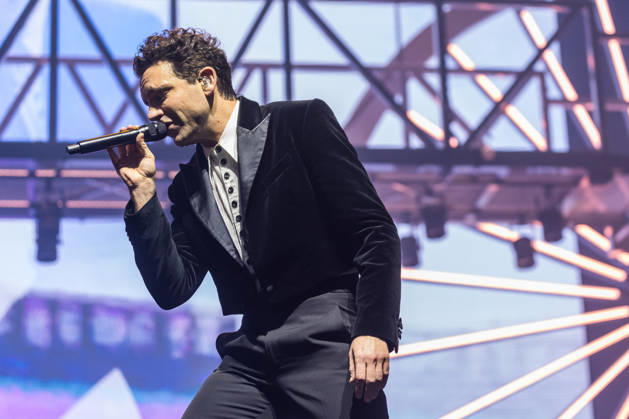 Music Concert - MIKA - Spinning Out Tour Mika performs the Spinning Out Tour on March 02, 2025 at Unipol Arena, Bologna, Italy. Casalecchio di Reno Unipol Arena Italy Copyright: xEmanuelaxVertollix xLiveMediax LPM_2323044