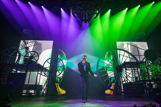 Music Concert - MIKA - Spinning Out Tour Mika performs the Spinning Out Tour on March 02, 2025 at Unipol Arena, Bologna, Italy. Casalecchio di Reno Unipol Arena Italy Copyright: xEmanuelaxVertollix xLiveMediax LPM_2323046
