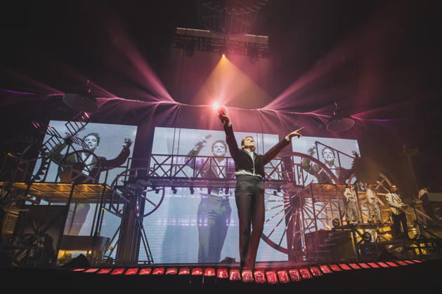 Music Concert - MIKA - Spinning Out Tour Mika performs the Spinning Out Tour on March 02, 2025 at Unipol Arena, Bologna, Italy. Casalecchio di Reno Unipol Arena Italy Copyright: xEmanuelaxVertollix xLiveMediax LPM_2323066