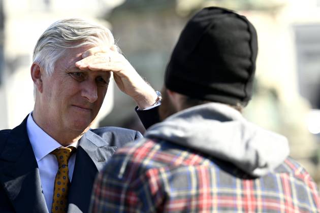 King Philippe visited the non-profit organization DIOGENES BRUSSELS, BELGIUM - MARCH 03 : King Philippe visited the non-profit organization DIOGENES, a service that helps the homeless and aims to reconnect people living on the streets with the rest of society. The King met with homeless individuals and learned about the organization s operations. He then chaired a roundtable discussion with DIOGENES staff, representatives from various partner organizations, and experts in the fields of homelessness and poverty on March 3, 2026 in Brussels, Belgium, 03 03 2026 Brussels Belgium  Copyright: xDidierxLebrunx