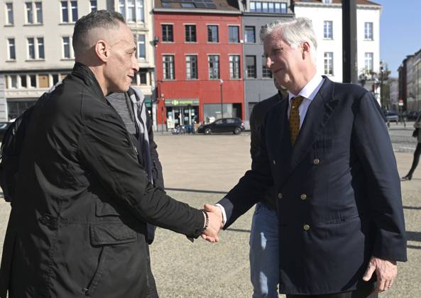 King Philippe visited the non-profit organization DIOGENES BRUSSELS, BELGIUM - MARCH 03 : King Philippe visited the non-profit organization DIOGENES, a service that helps the homeless and aims to reconnect people living on the streets with the rest of society. The King met with homeless individuals and learned about the organization s operations. He then chaired a roundtable discussion with DIOGENES staff, representatives from various partner organizations, and experts in the fields of homelessness and poverty on March 3, 2026 in Brussels, Belgium, 03 03 2026 Brussels Belgium  Copyright: xDidierxLebrunx