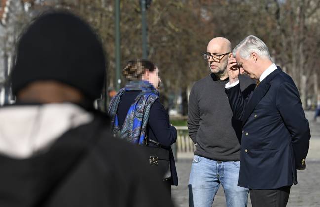 King Philippe visited the non-profit organization DIOGENES BRUSSELS, BELGIUM - MARCH 03 : King Philippe visited the non-profit organization DIOGENES, a service that helps the homeless and aims to reconnect people living on the streets with the rest of society. The King met with homeless individuals and learned about the organization s operations. He then chaired a roundtable discussion with DIOGENES staff, representatives from various partner organizations, and experts in the fields of homelessness and poverty on March 3, 2026 in Brussels, Belgium, 03 03 2026 Brussels Belgium  Copyright: xDidierxLebrunx