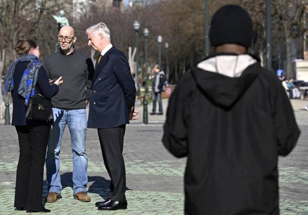 King Philippe visited the non-profit organization DIOGENES BRUSSELS, BELGIUM - MARCH 03 : King Philippe visited the non-profit organization DIOGENES, a service that helps the homeless and aims to reconnect people living on the streets with the rest of society. The King met with homeless individuals and learned about the organization s operations. He then chaired a roundtable discussion with DIOGENES staff, representatives from various partner organizations, and experts in the fields of homelessness and poverty on March 3, 2026 in Brussels, Belgium, 03 03 2026 Brussels Belgium  Copyright: xDidierxLebrunx
