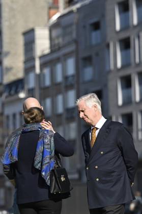 King Philippe visited the non-profit organization DIOGENES BRUSSELS, BELGIUM - MARCH 03 : King Philippe visited the non-profit organization DIOGENES, a service that helps the homeless and aims to reconnect people living on the streets with the rest of society. The King met with homeless individuals and learned about the organization s operations. He then chaired a roundtable discussion with DIOGENES staff, representatives from various partner organizations, and experts in the fields of homelessness and poverty on March 3, 2026 in Brussels, Belgium, 03 03 2026 Brussels Belgium  Copyright: xDidierxLebrunx