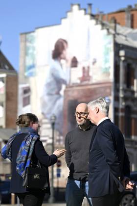 King Philippe visited the non-profit organization DIOGENES BRUSSELS, BELGIUM - MARCH 03 : King Philippe visited the non-profit organization DIOGENES, a service that helps the homeless and aims to reconnect people living on the streets with the rest of society. The King met with homeless individuals and learned about the organization s operations. He then chaired a roundtable discussion with DIOGENES staff, representatives from various partner organizations, and experts in the fields of homelessness and poverty on March 3, 2026 in Brussels, Belgium, 03 03 2026 Brussels Belgium  Copyright: xDidierxLebrunx