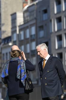King Philippe visited the non-profit organization DIOGENES BRUSSELS, BELGIUM - MARCH 03 : King Philippe visited the non-profit organization DIOGENES, a service that helps the homeless and aims to reconnect people living on the streets with the rest of society. The King met with homeless individuals and learned about the organization s operations. He then chaired a roundtable discussion with DIOGENES staff, representatives from various partner organizations, and experts in the fields of homelessness and poverty on March 3, 2026 in Brussels, Belgium, 03 03 2026 Brussels Belgium  Copyright: xDidierxLebrunx