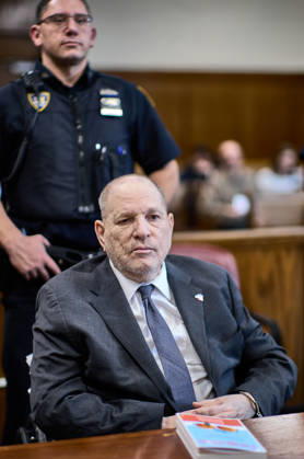 Former Hollywood producer Harvey Weinstein attends a conference to work out details of his upcoming rape retrial at Manhattan Criminal Court on Wednesday, March 4, 2026 in New York City. Prosecutors are retrying Weinstein for a third time on charges that he raped actress Jessica Mann at a Manhattan hotel in 2013. Weinstein, 73, has been held at Rikers Island since his initial conviction in New York in 2020, which helped ignite the global MeToo movement. Pool  NYX20260304815 CurtisxMeans