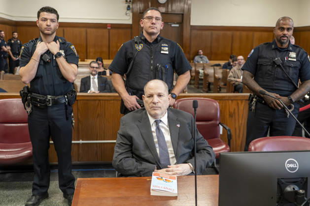 Former Hollywood producer Harvey Weinstein attends a conference to work out details of his upcoming rape retrial at Manhattan Criminal Court on Wednesday, March 4, 2026 in New York City. Prosecutors are retrying Weinstein for a third time on charges that he raped actress Jessica Mann at a Manhattan hotel in 2013. Weinstein, 73, has been held at Rikers Island since his initial conviction in New York in 2020, which helped ignite the global MeToo movement. Pool  NYX20260304830 StevenxHirsch