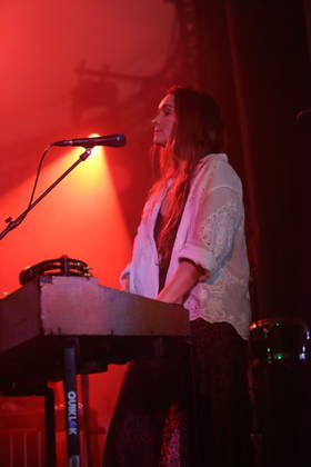 Christina Lacy from the band The Paper Kites at a concert at Metropol in Berlin, March 4, 2026 The Paper Kites concert Berlin