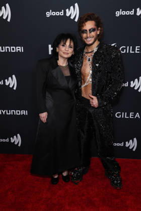 37th Annual GLAAD Media Awards guest and Frankie Grande at the 37th Annual GLAAD (Gay and Lesbian Alliance Against Defamation) Media Awards held at The Beverly Hilton Hotel on March 5, 2026 in Beverly Hills, Los Angeles, California, United States., Credit:Xavier Collin Avalon USA, California, Los Angeles  Copyright: xXavierxCollinx xAvalonx 1080404585