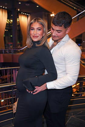 Luca Valerio with girlfriend Ciara Angela at the premiere of THE 50 season 3 by Prime Video at the Cinedom in Cologne on 05 03 2026