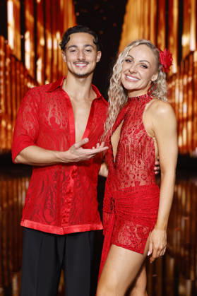 Singer Milano Milane Baybah and professional dancer Marta Arndt at the first dance show of the 19th season of the RTL dance show Lets Dance at the Coloneum Cologne, 06 03 2026 NRW Germany Copyright: xChristophxHardtx